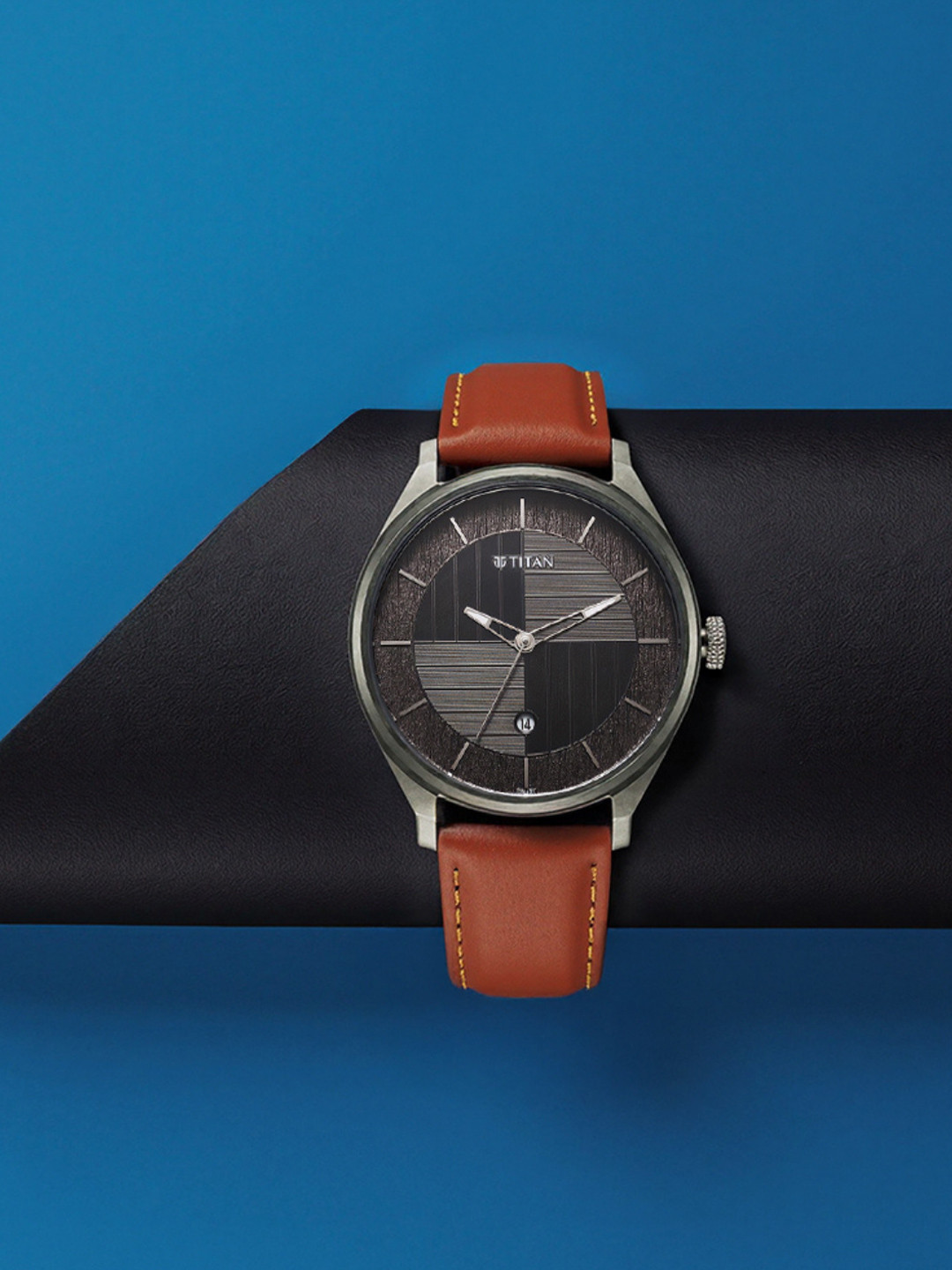 Titan Men Neo Economy Quartz Analogue Watch - 1802QL03