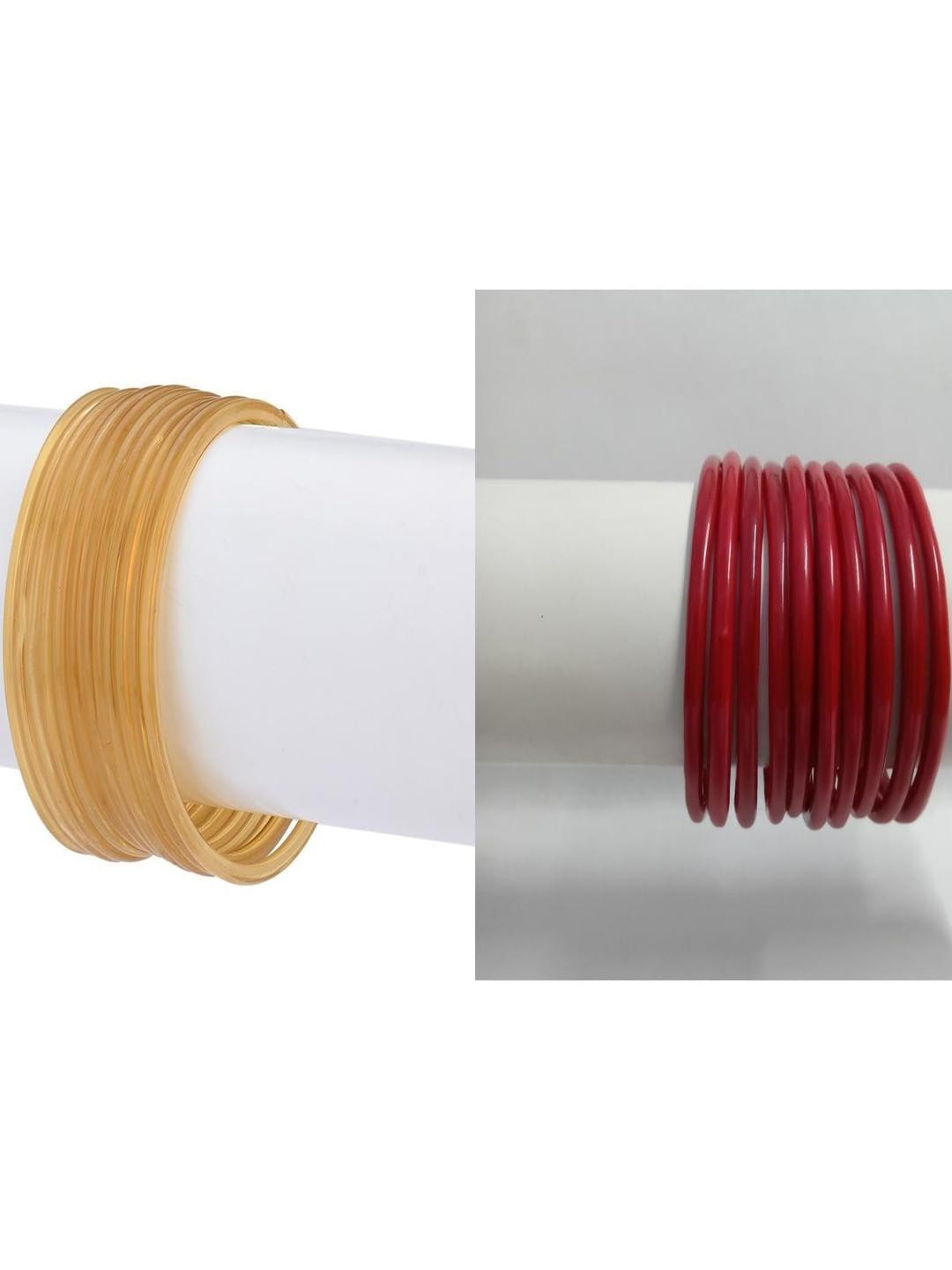 1ST TIME Set Of 22 Gold Alloy Bangles