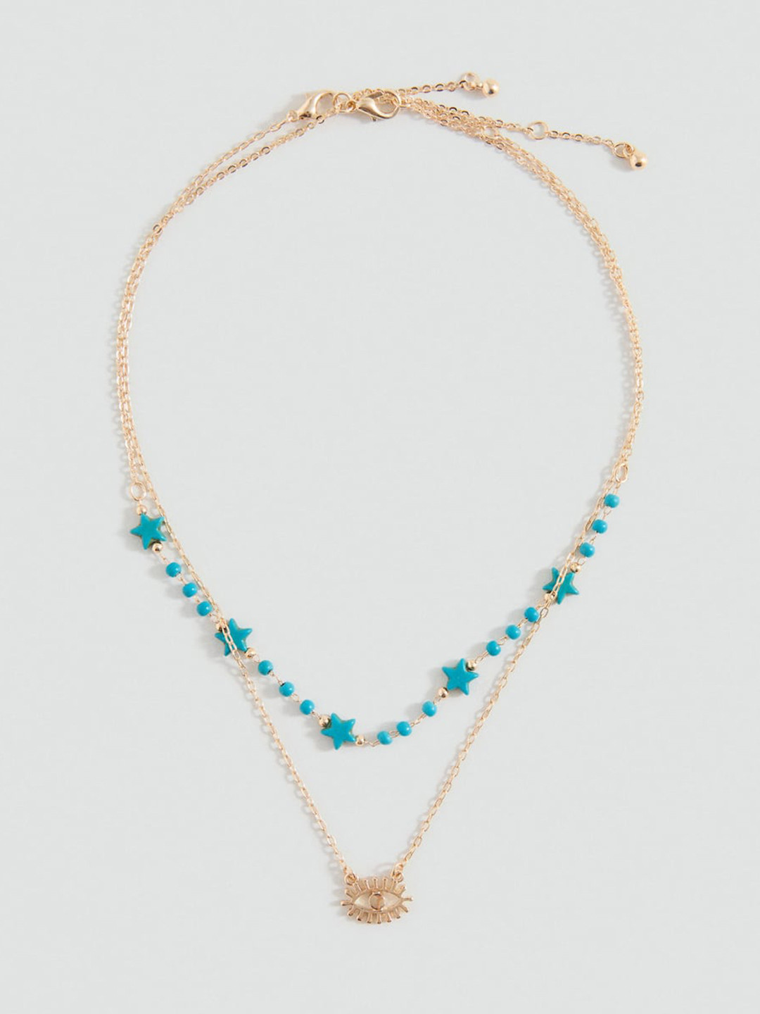 MANGO Set of 2 Beaded Necklaces