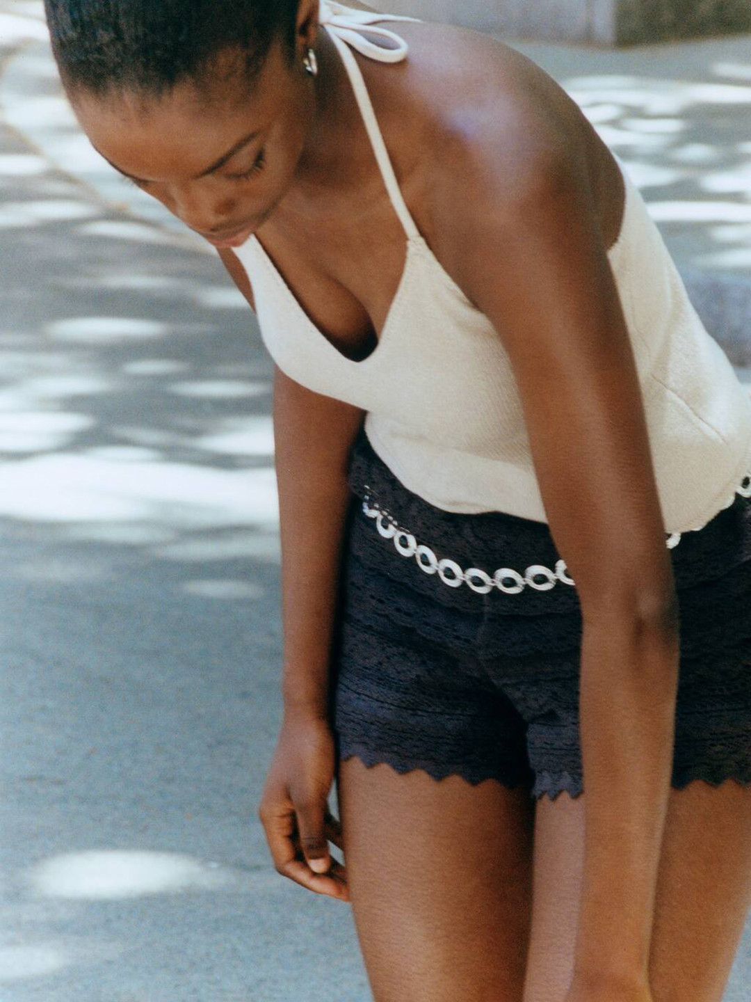 MANGO Girls Embellished Belt