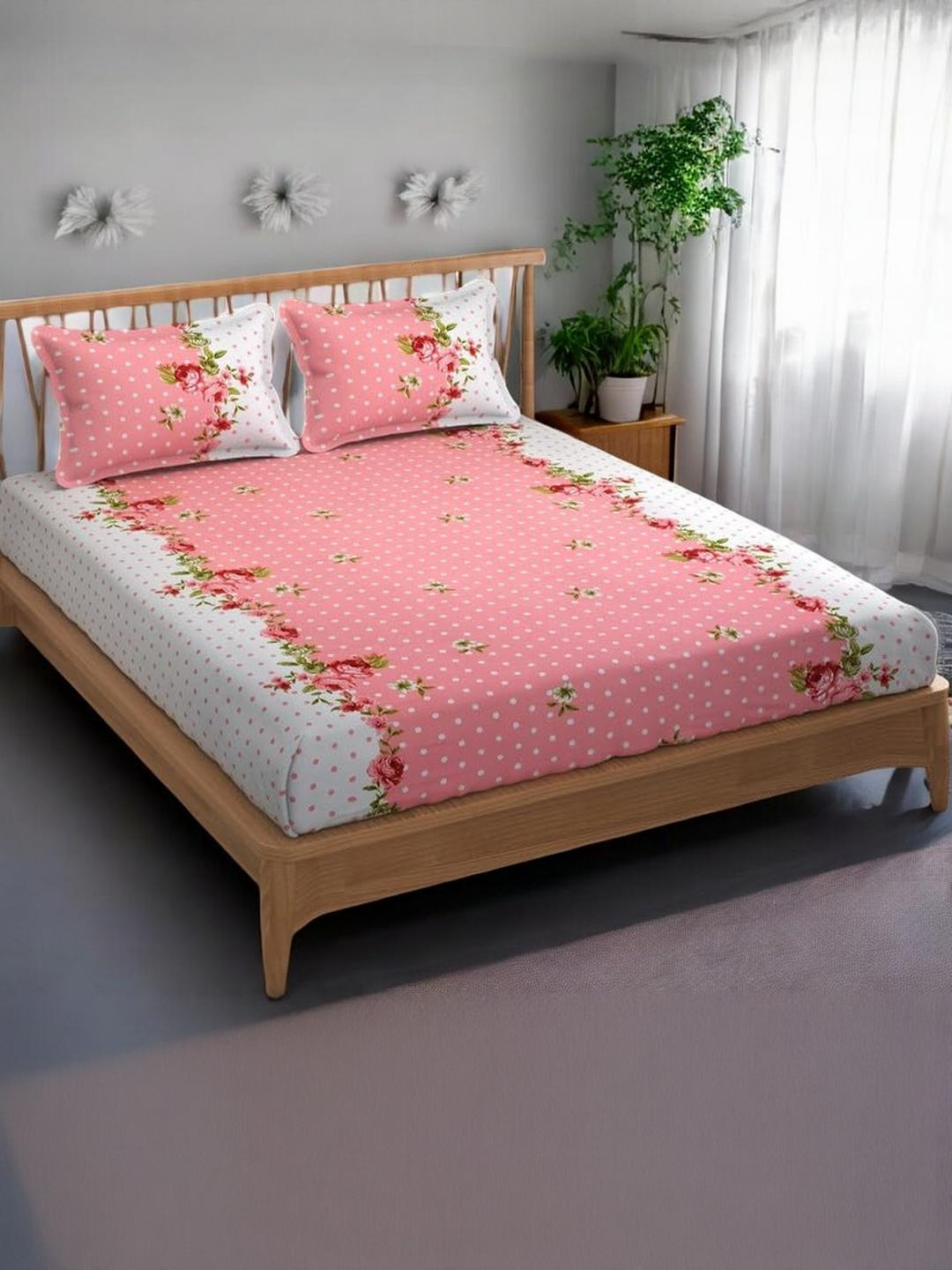 WELLNEST Microfiber Fitted King Bedsheets