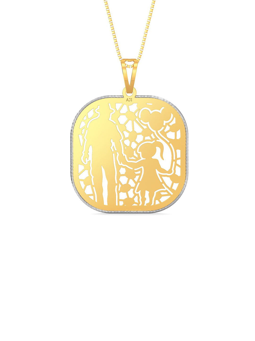 Joyalukkas Men 22KT Fathers Love Pendant - 2.817 g