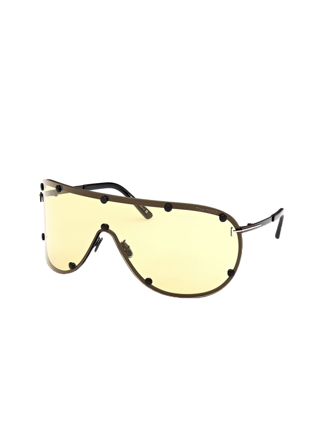 Tom Ford Men Shield Sunglasses with UV Protected Lens FT1043 00 02E