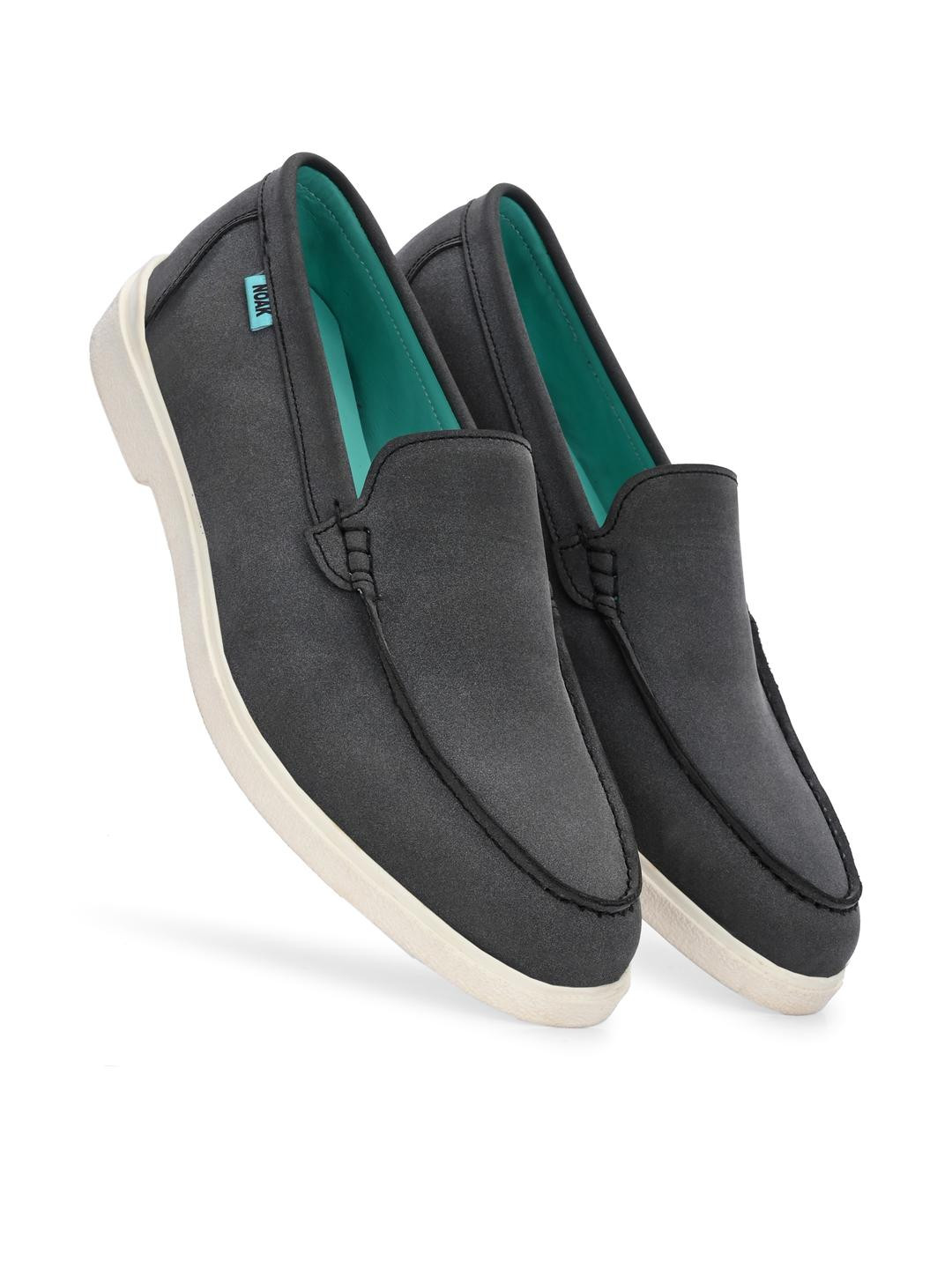 NOAK Men Black Synthetic Casual Shoes