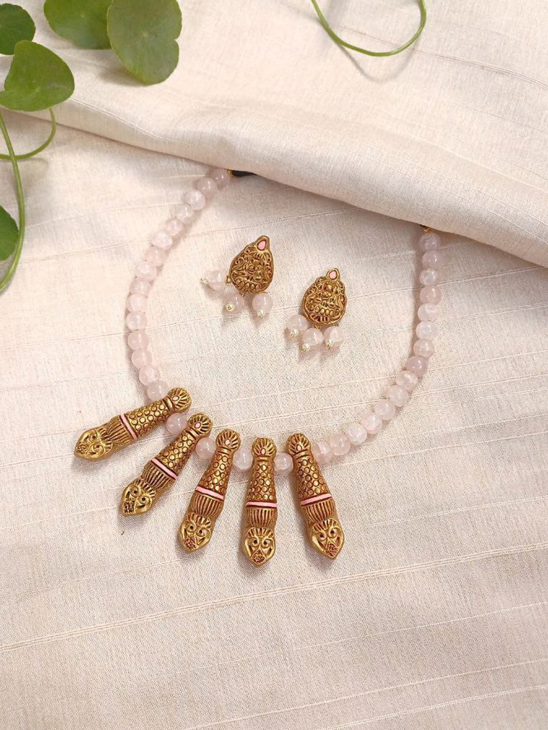 JUMKEY Beaded Jewellery Set