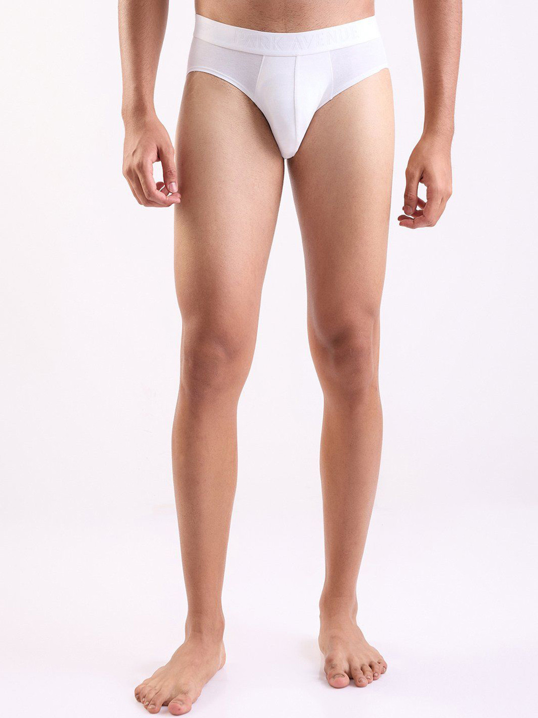 Park Avenue Men Mid-Rise Stretchable Basic Briefs PZRX00285-W0