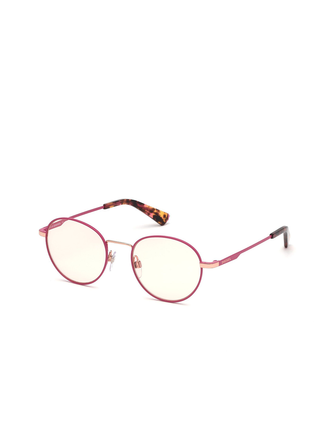 DIESEL Unisex Full Rim Round Frame