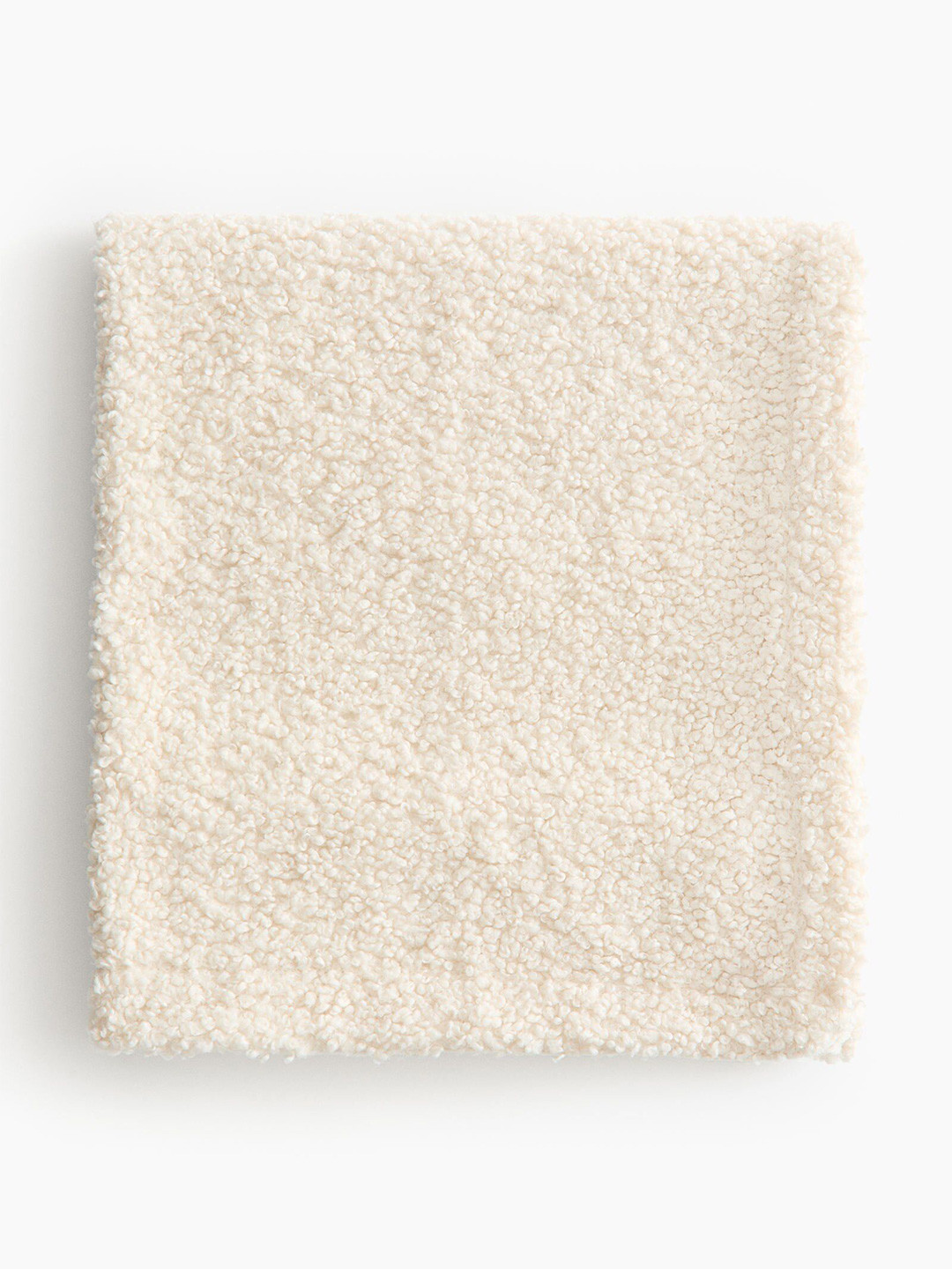 H&M White Teddy Baby Blanket