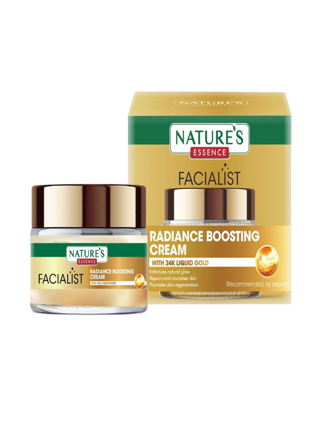 Nature's Essence Radiance Boosting Cream With 24K Liquid Gold - 45 g