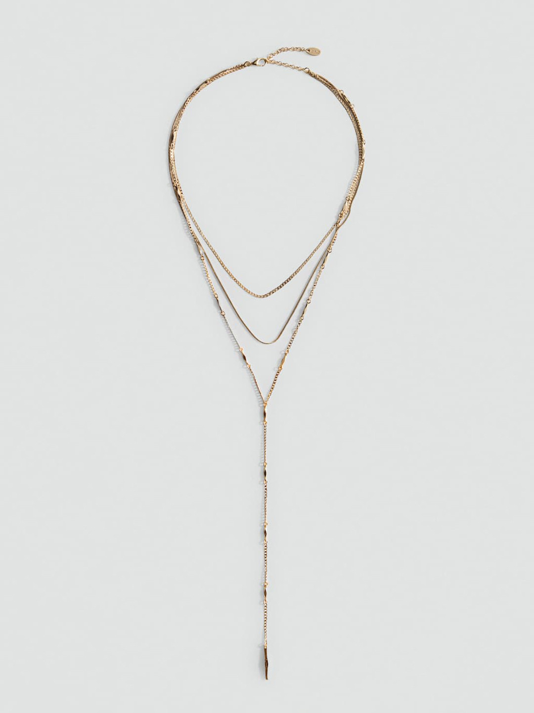 MANGO Women Layered Necklace