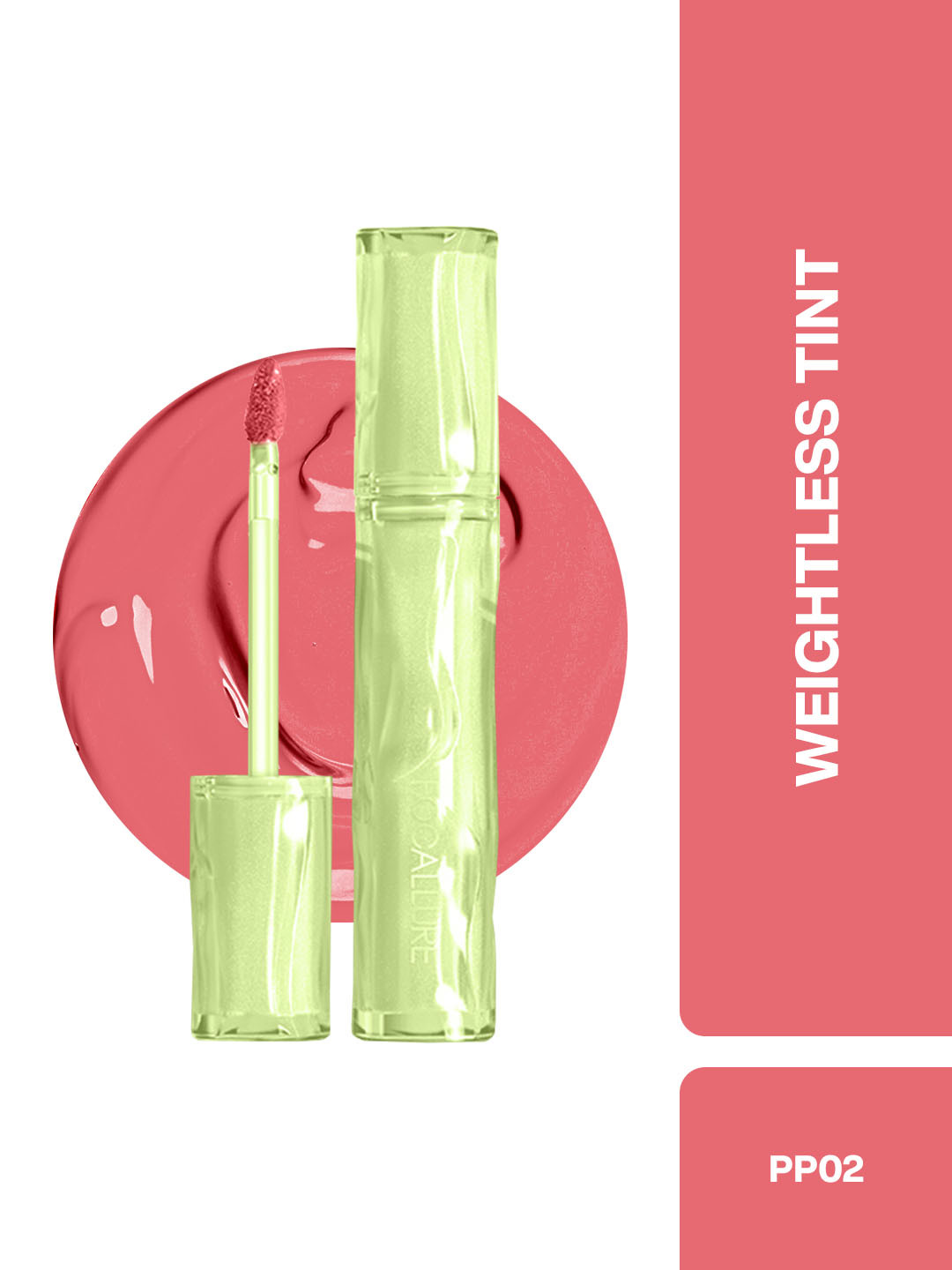 FOCALLURE Color Lasting Lip Tint Lip Gloss - 2 g - Gentle Mauve PP02