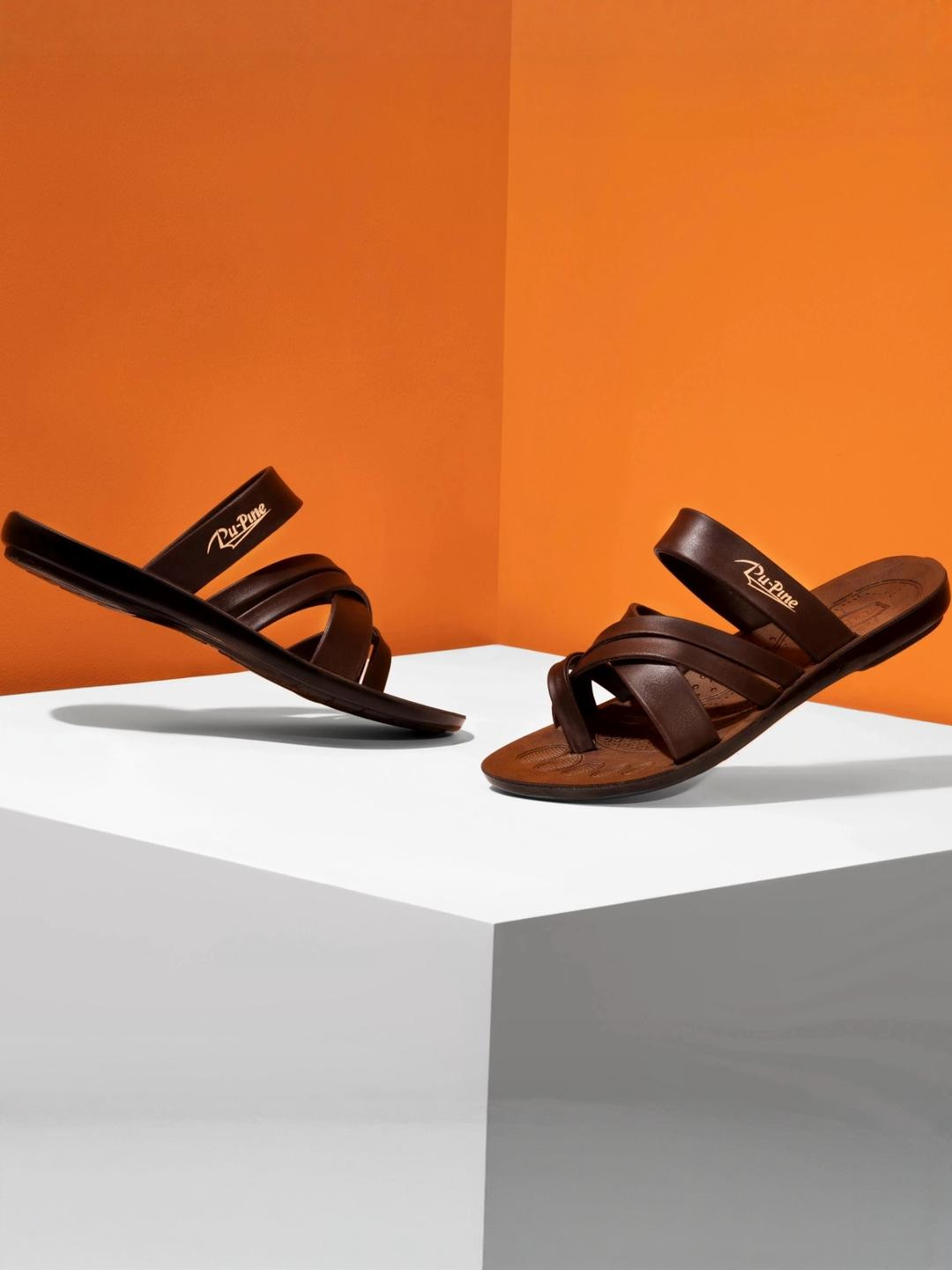 PU-PINE Men Slip-on Casual Sandals