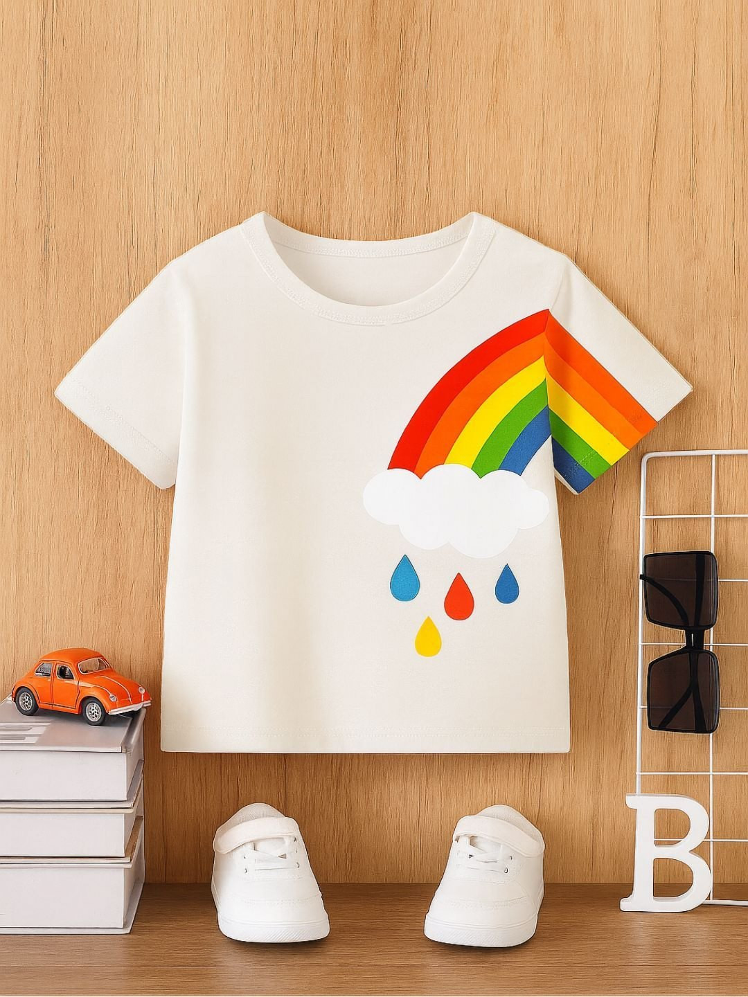 Googo Gaaga Boys Graphic Printed Round Neck Cotton T-shirt