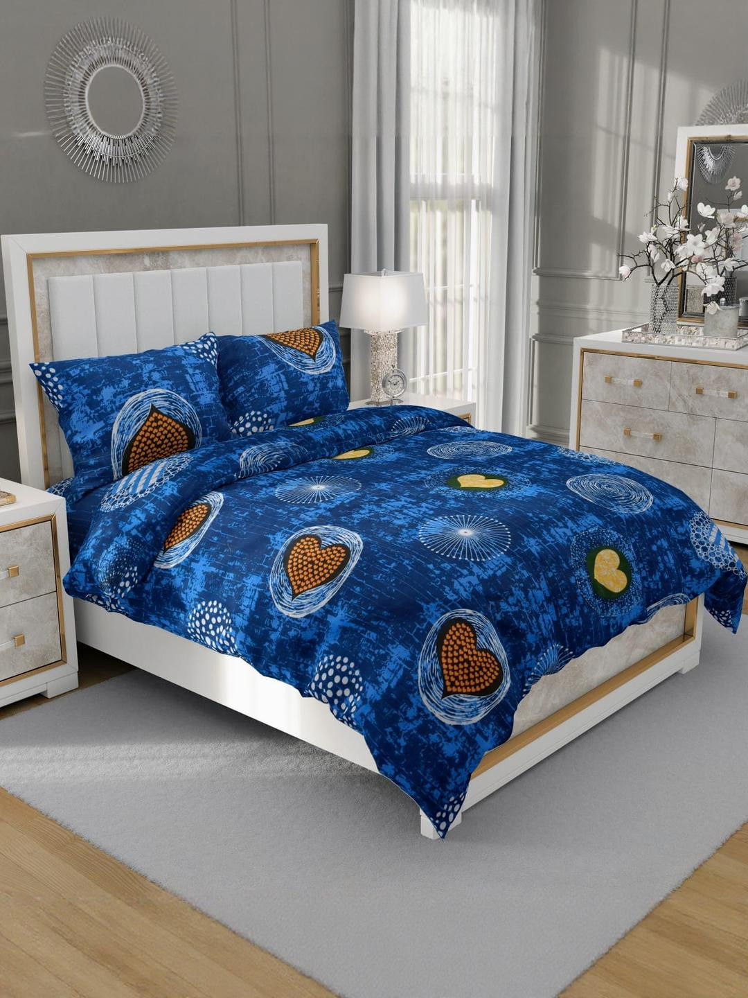 WELLNEST Microfiber Fitted King Bedsheets