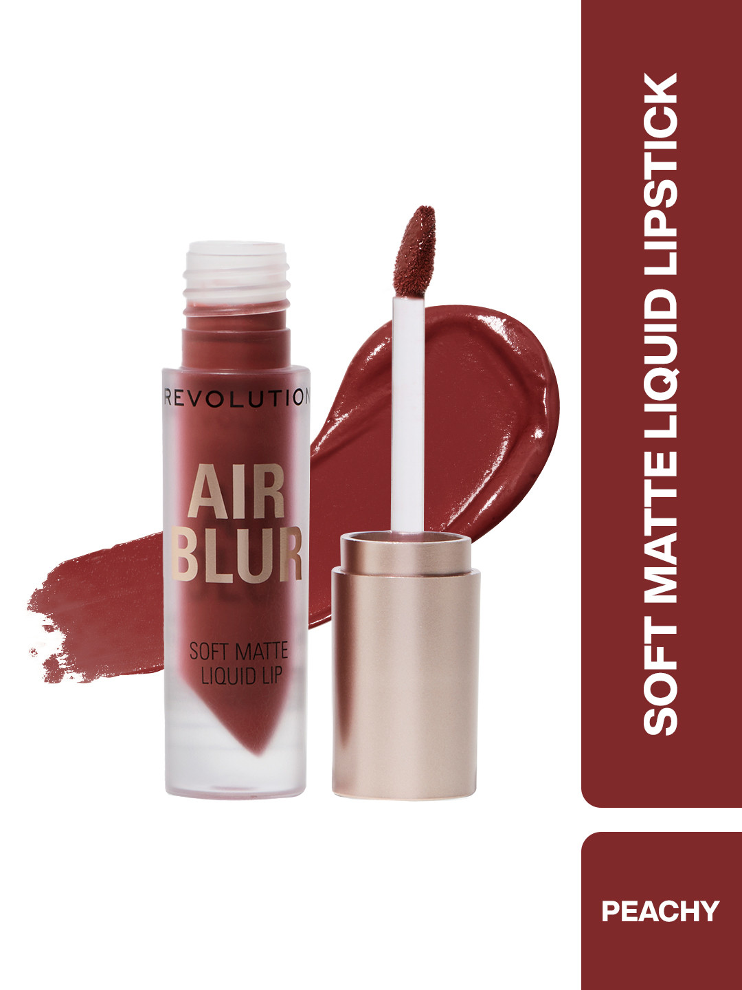 Makeup Revolution London Air Blur Soft Matte Long Lasting Liquid Lipstick 3.5 ml - Peachy