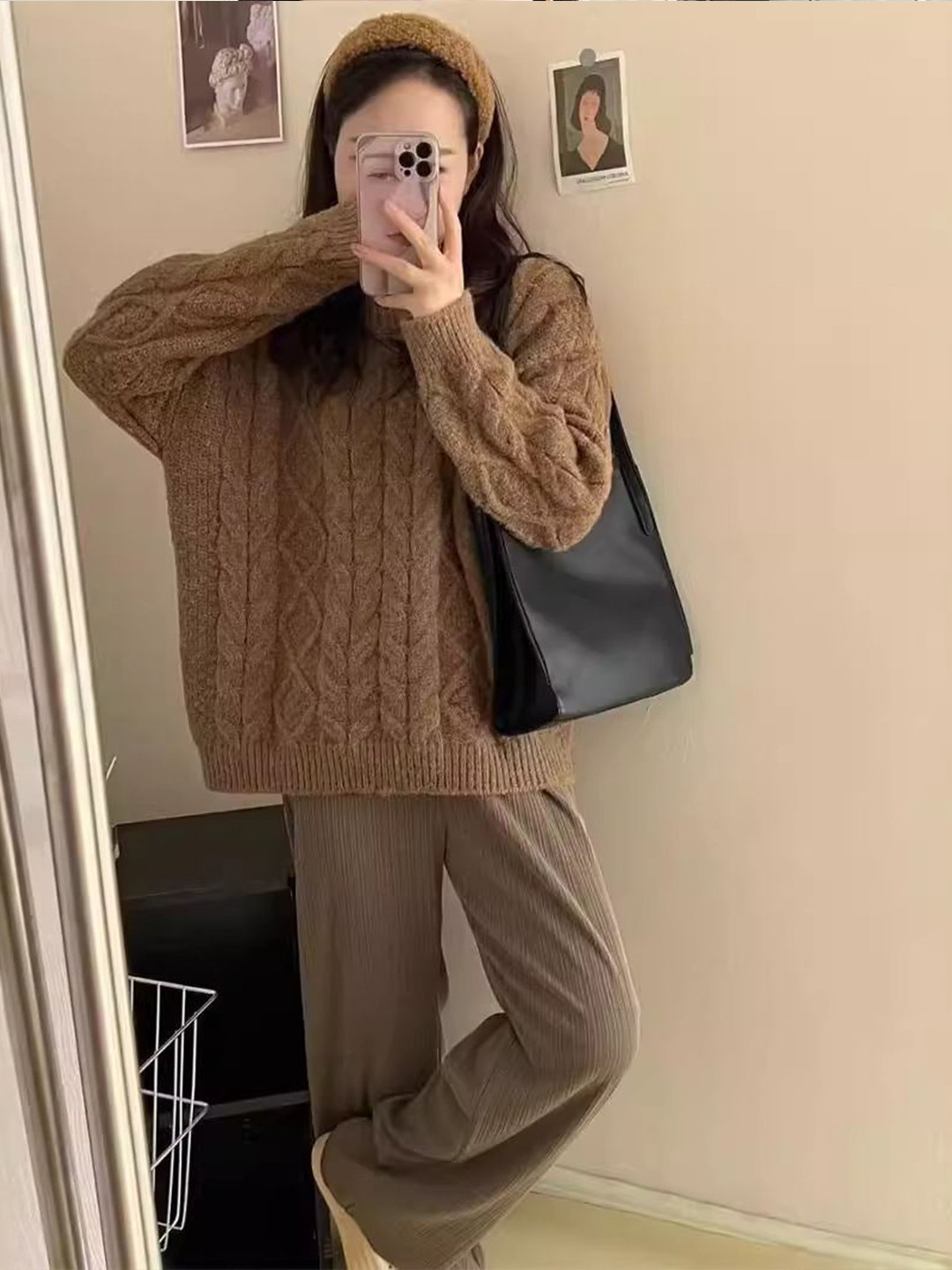 StyleCast Women Oversized Cotton Pullover Sweater