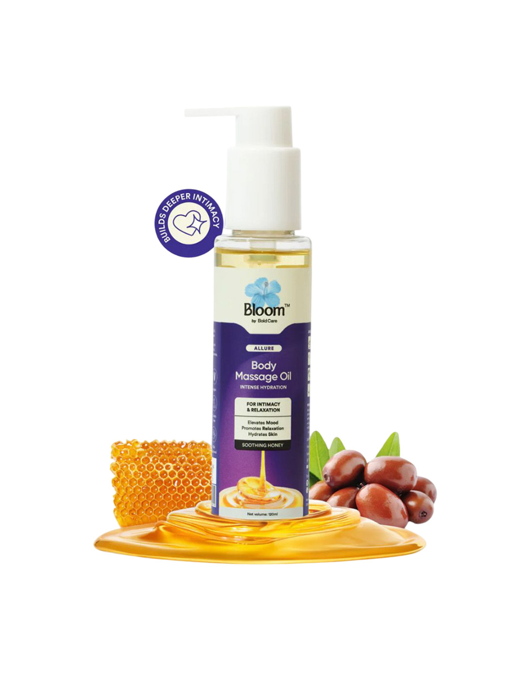 Bloom Sensual Massage Oil - 120 ml