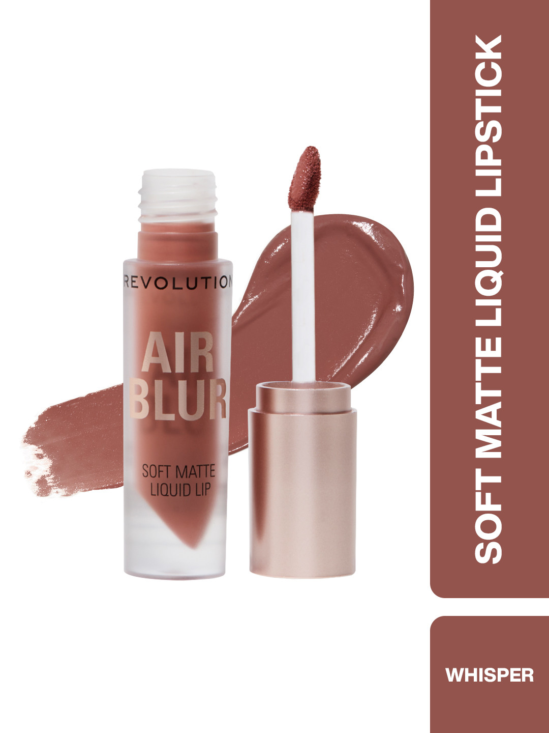 Makeup Revolution London Air Blur Soft Matte Long Lasting Liquid Lipstick 3.5 ml - Whisper