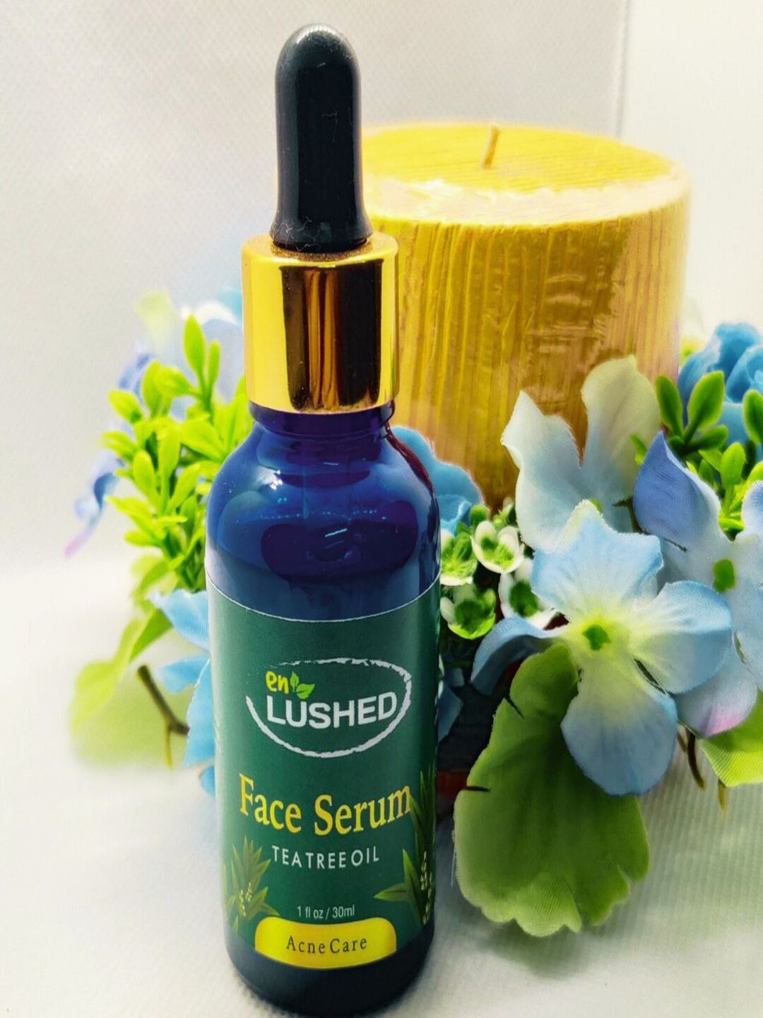 ENLUSHED Herbal Acne Care Tea Tree Oil Face Serum - 30 ml