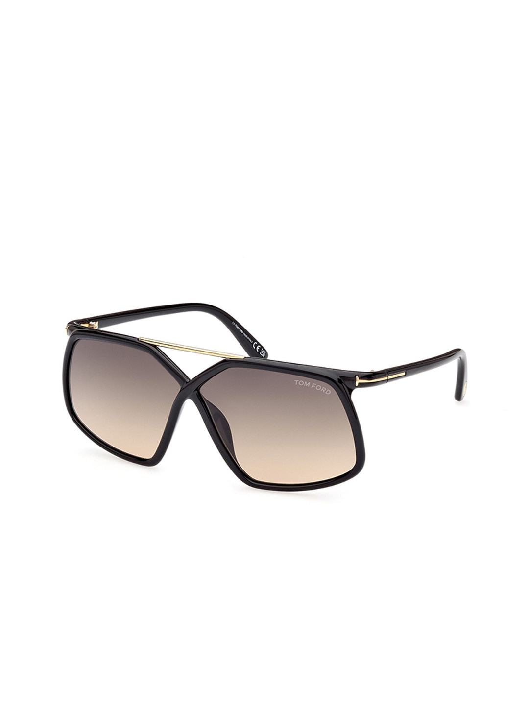 Tom Ford Women Aviator Sunglasses with UV Protected Lens FT1038 64 01B