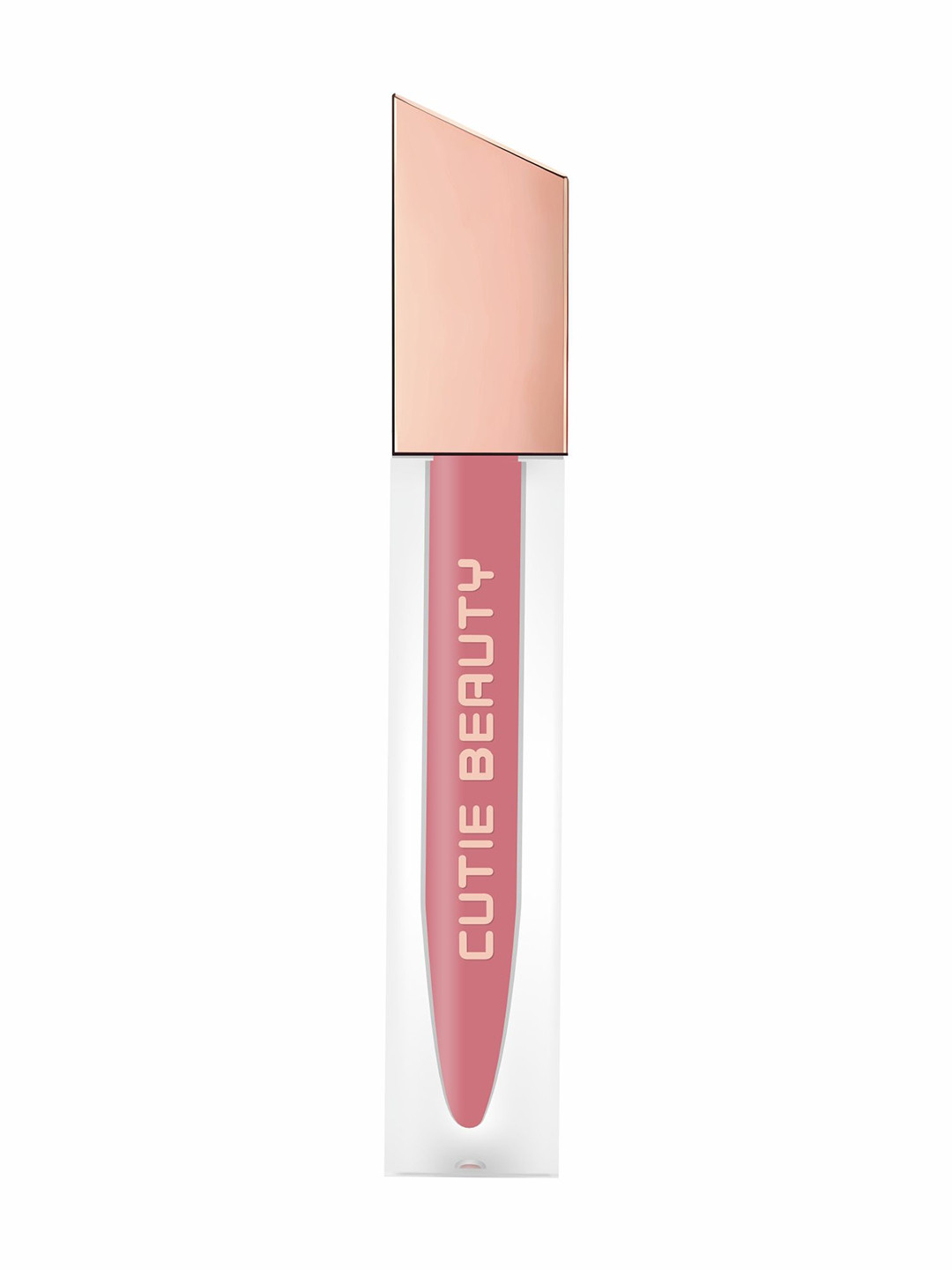CUTIE BEAUTY Women Long-Lasting Matte Liquid Lipstick - 6 ml - Carving Nude - 12