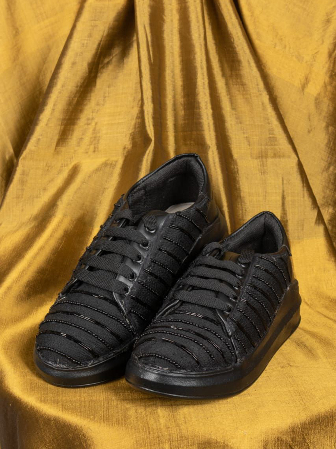 The Saree Sneakers Women Western - Embellished Casual Shoes