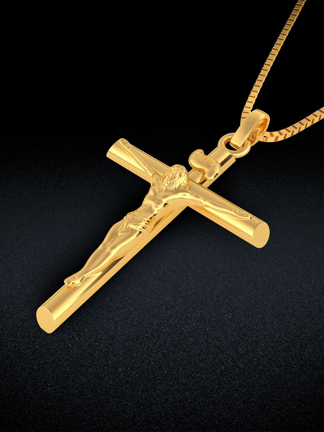 Joyalukkas 22KT Gold Holy Cross Pendant 1.43 g