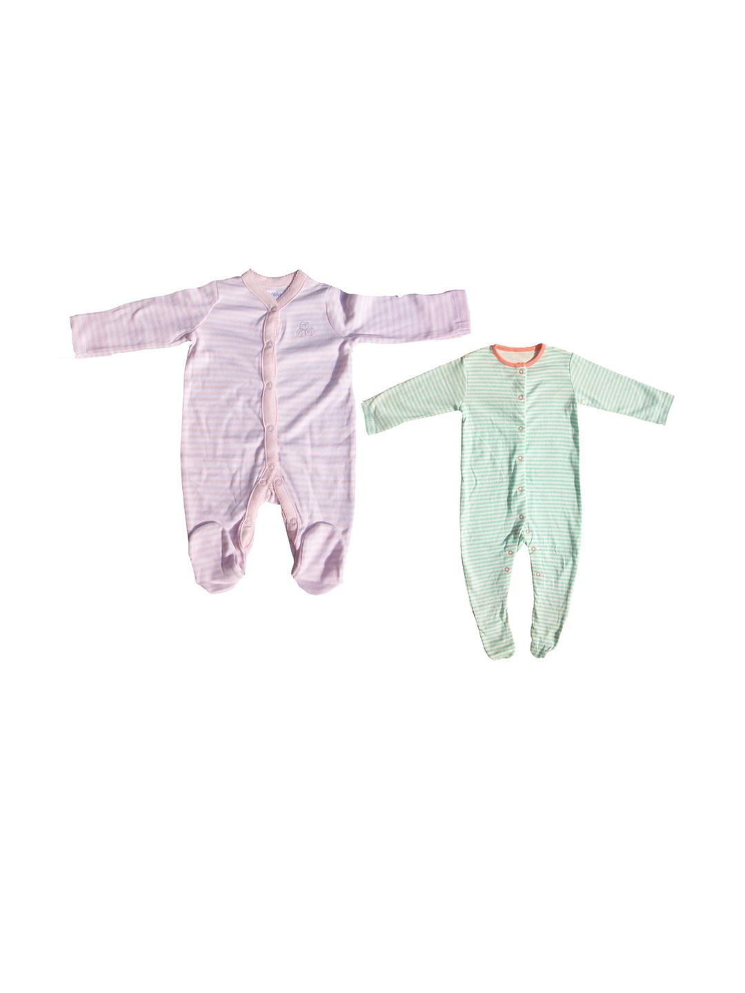 JSR Girls Striped Basic Jumpsuit