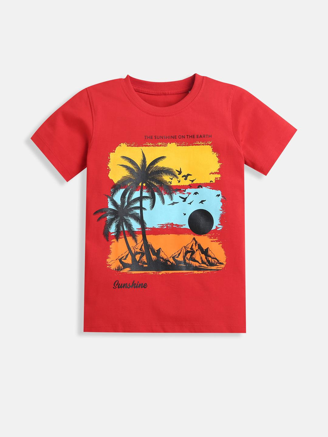 Adorn In Style Boys Short Sleeves T shirt