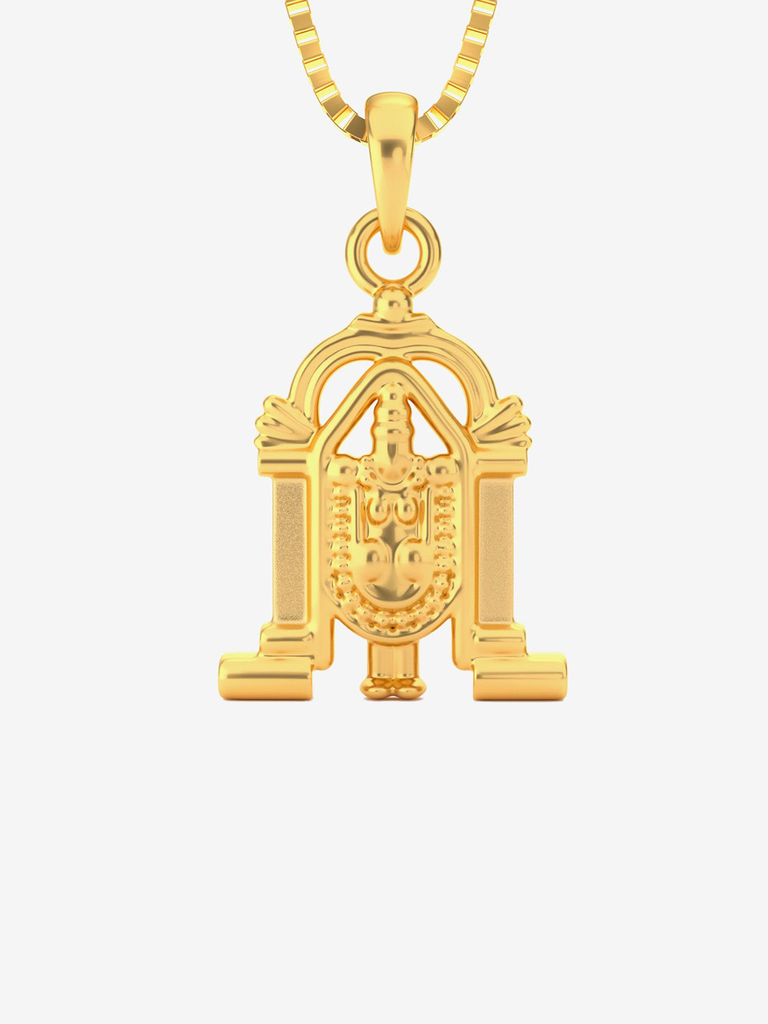 Joyalukkas 22KT Lord Tirupati Balaji Pendant - 1.537 g