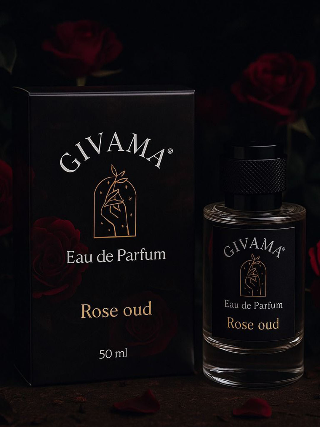 Givama Rose Oud Long Lasting Eau De Parfume - 50 ml