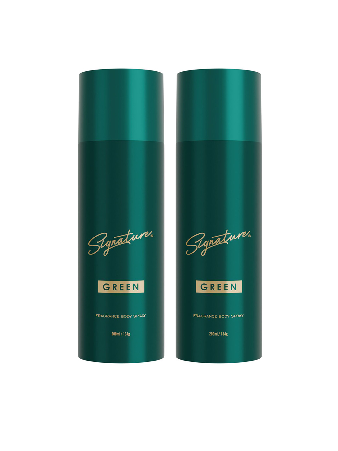Signature Unisex Set Of 2 Long-Lasting Deodorant Body Spray - 200 ml Each