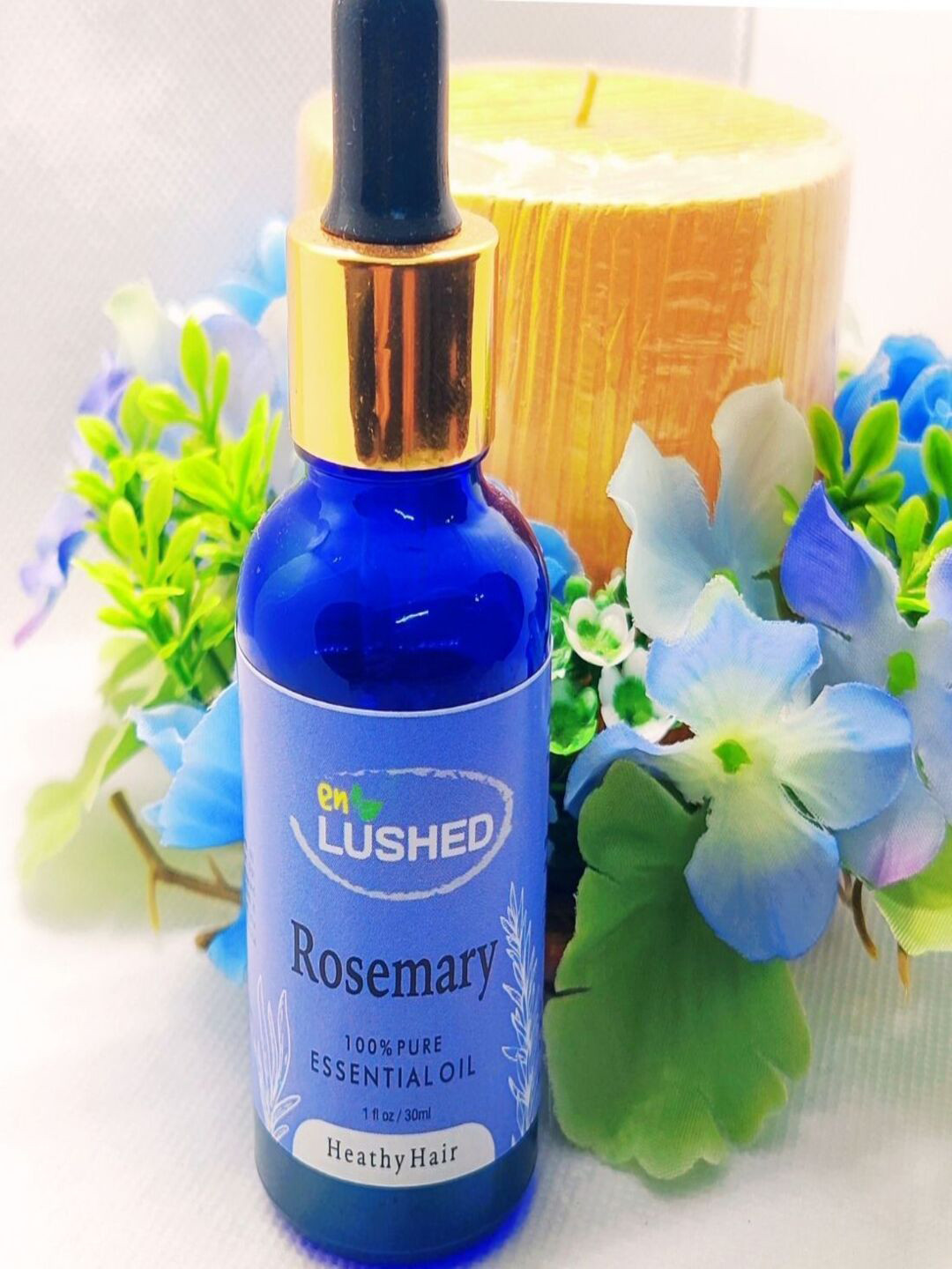 ENLUSHED Pure Rosemary Essential Oil - 30 ml