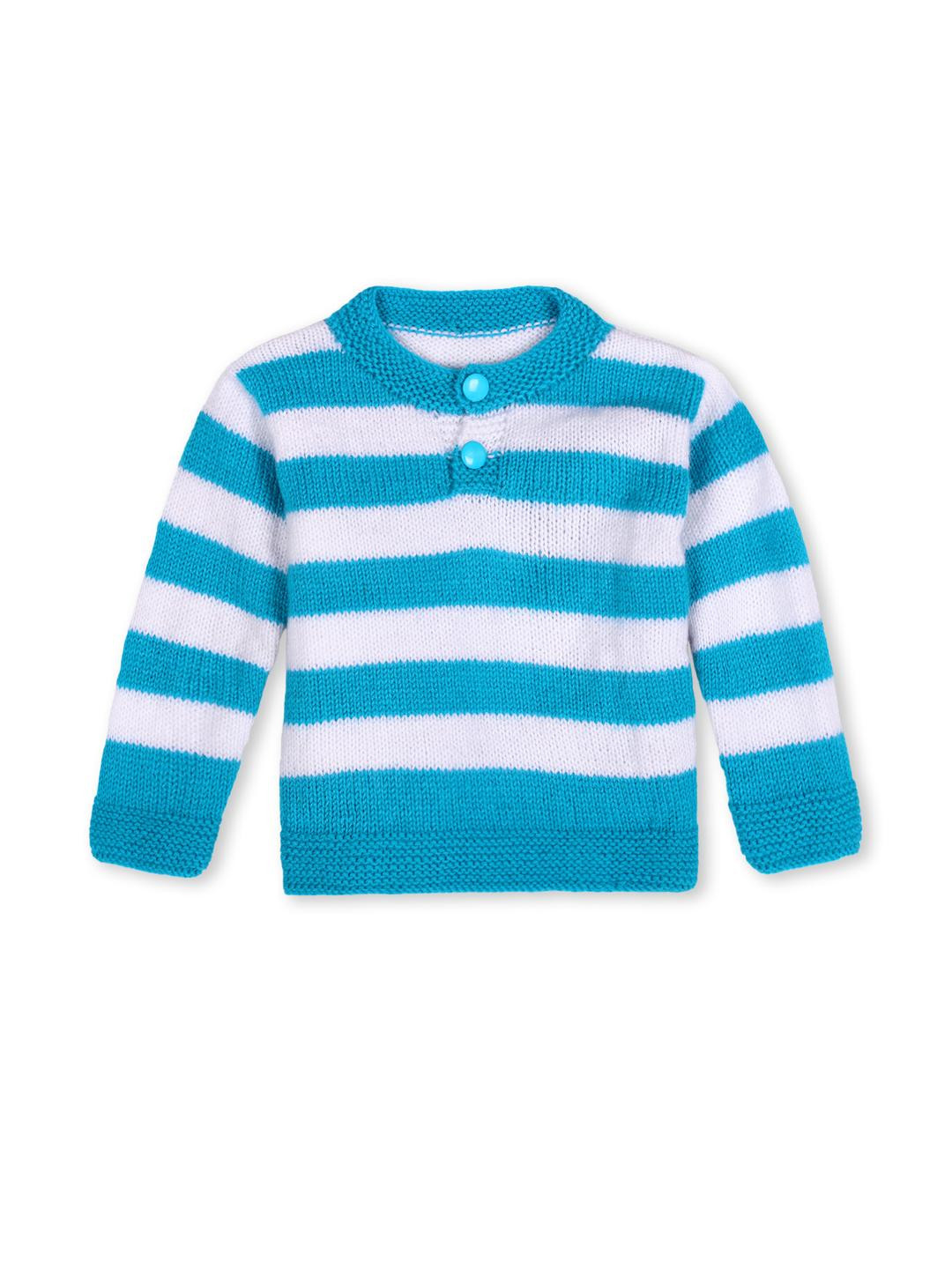 Clothes Shop Unisex Kids Striped Woollen Sweater Vest