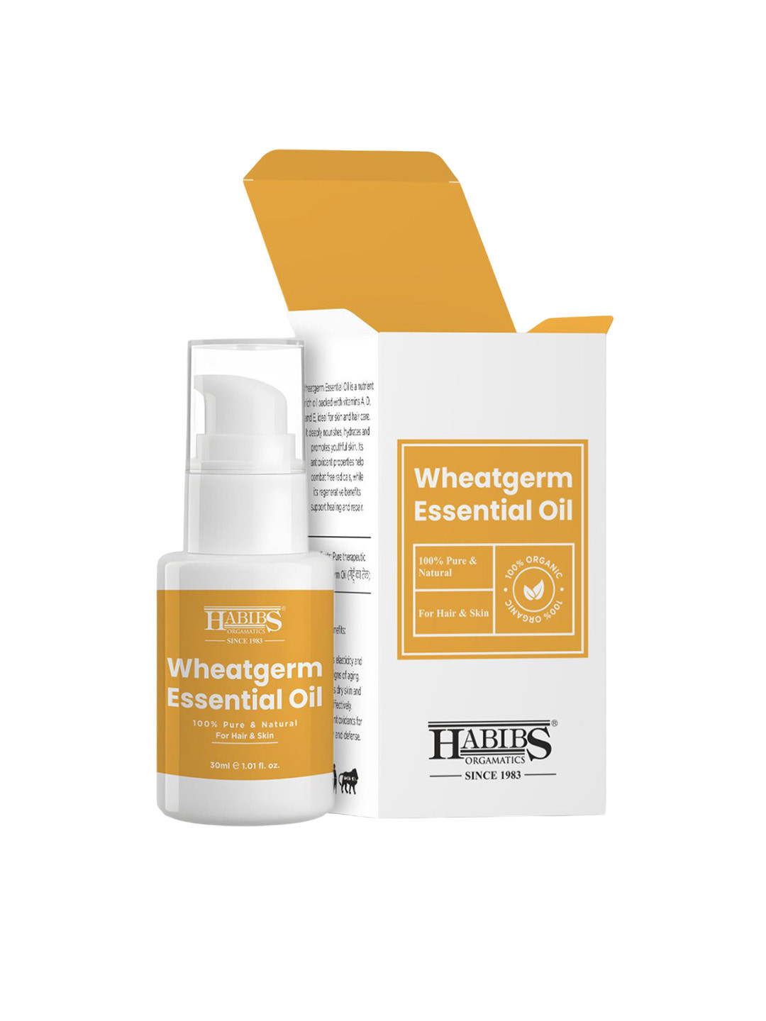 HABIBS Wheatgerm Essential Oil - 30 ml
