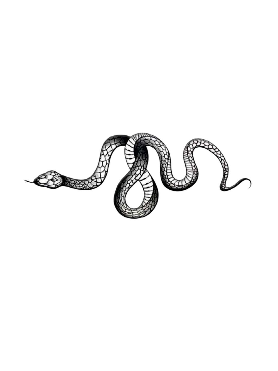 VOORKOMS Snake Temporary Body Tattoo