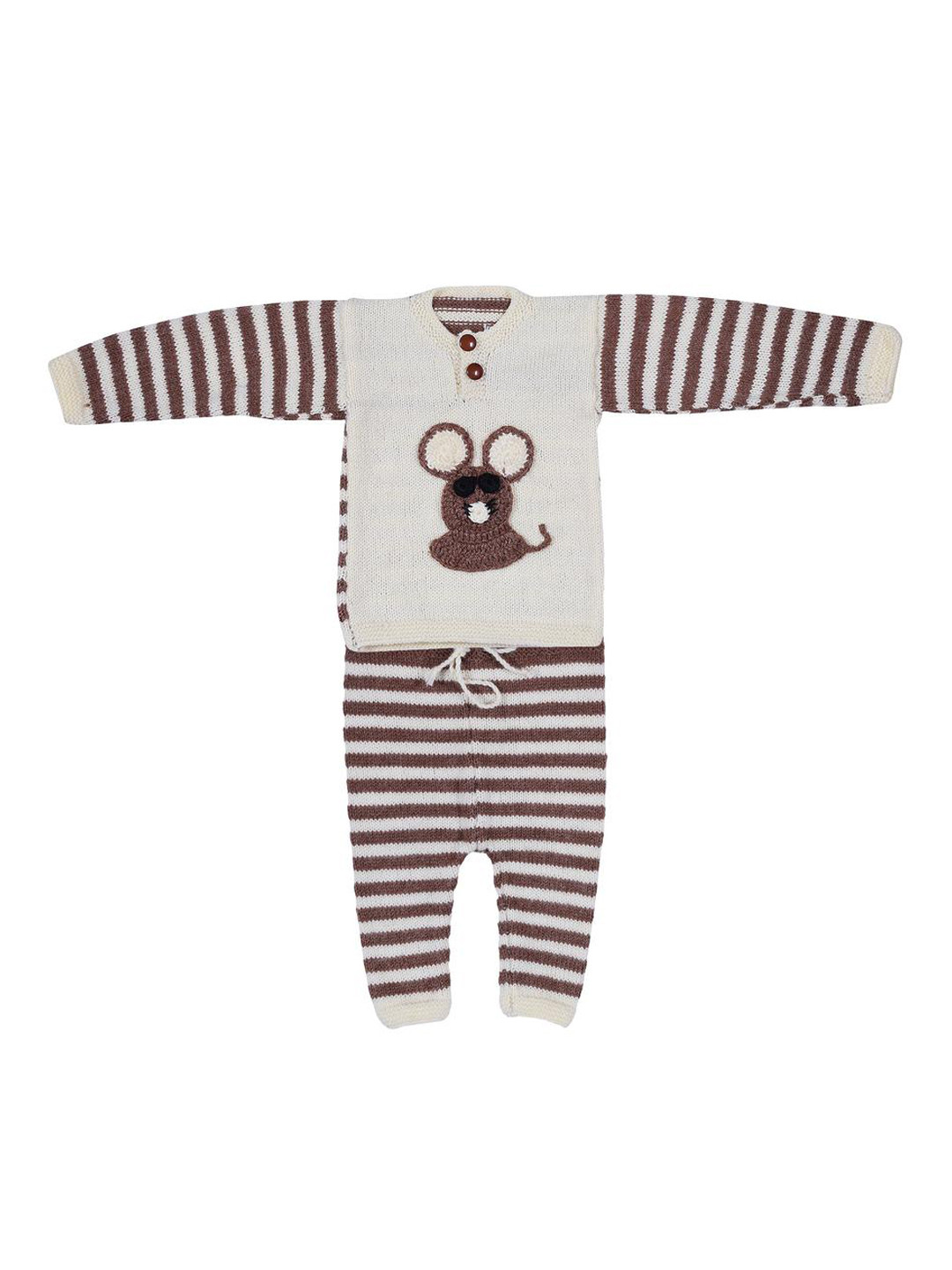 latest dresses Unisex Kids Woolen Clothing Set