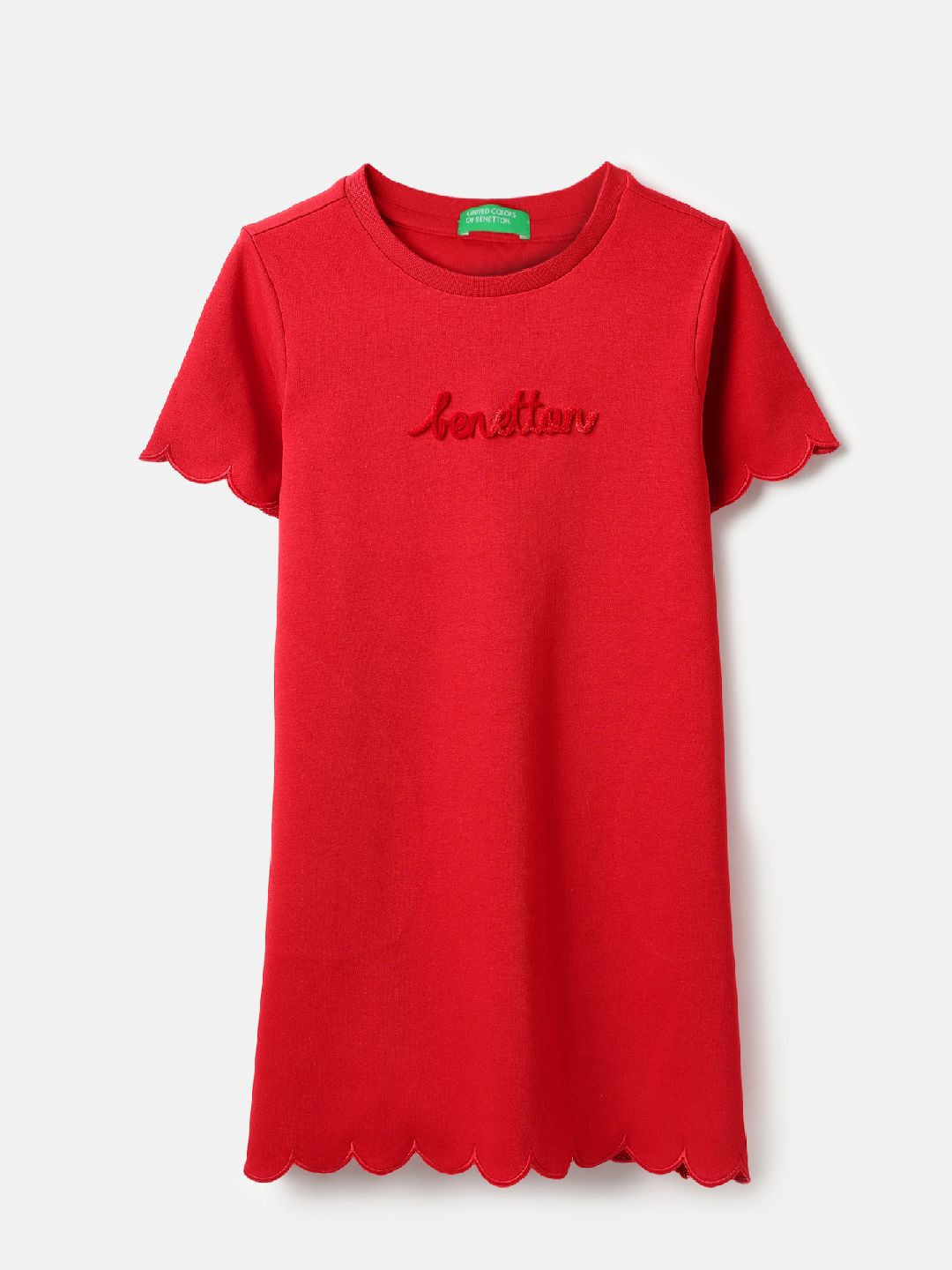 United Colors of Benetton Girls T-shirt Midi Dress