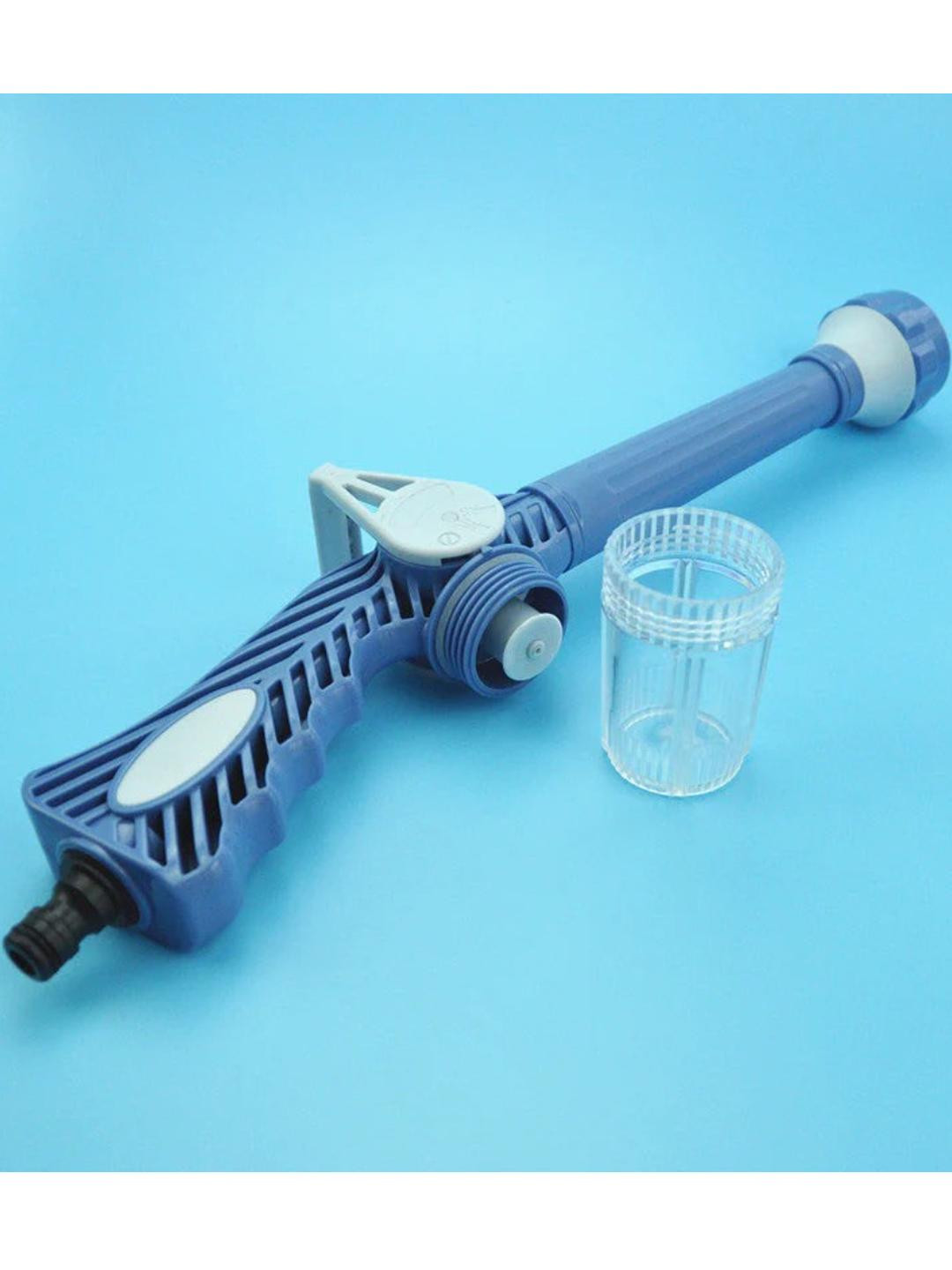 DeoDap  8-in-1 Jet Water Cannon Turbo Spray Gun with Soap Dispenser & Adjustable Nozzles