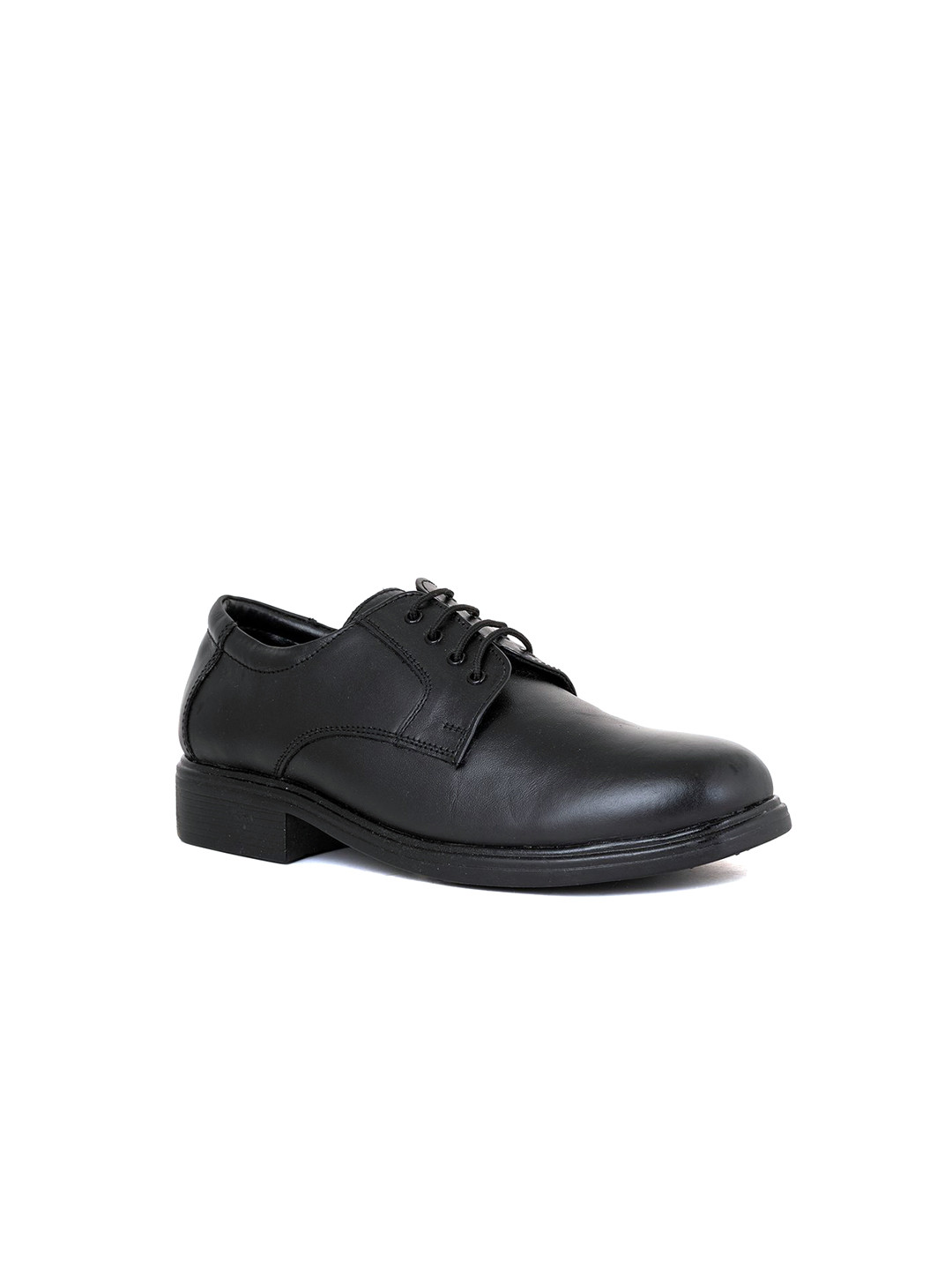 Khadims Boys Textured Leather Derbys
