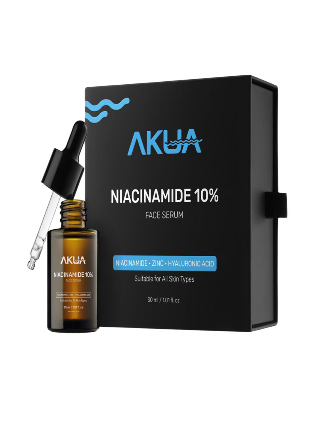 AKUA Niacinamide 10% Serum With Hyaluronic Acid - 30 ml