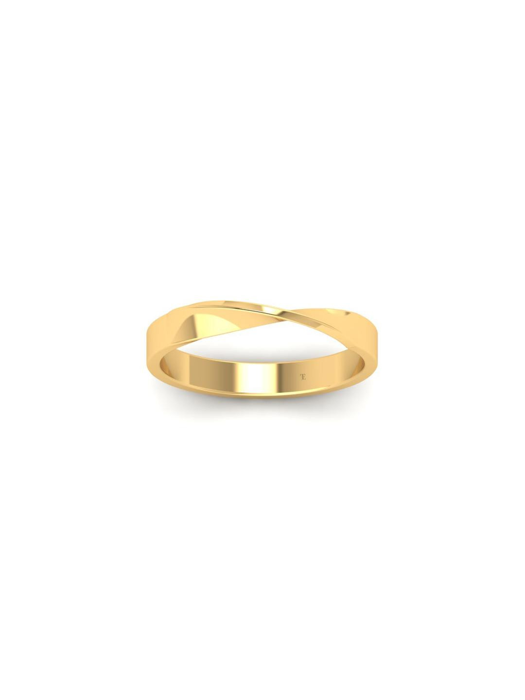 True Elegant Gold-Plated Silver Ring