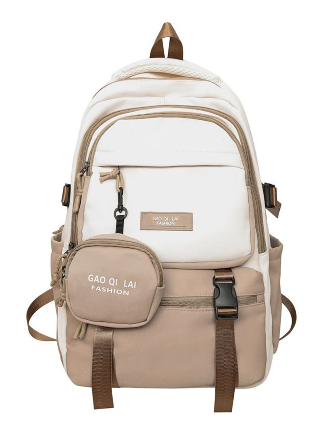 Tesmezy Women Up to 14 inch Backpack with Compression Straps