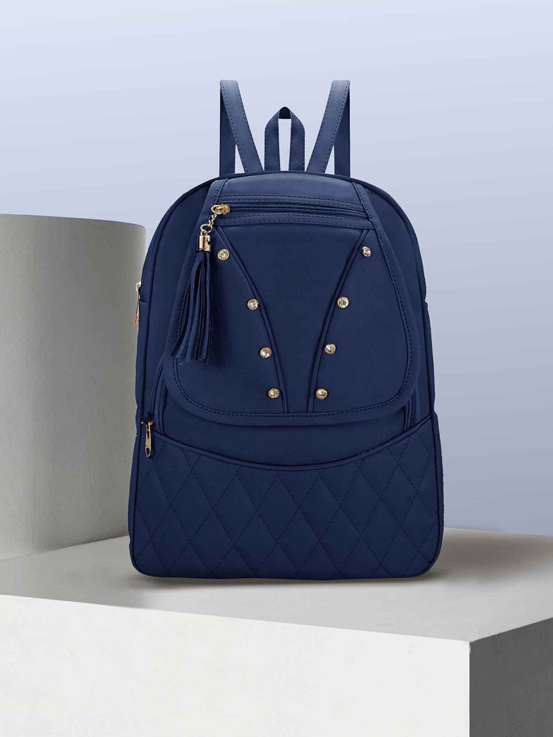 AshcrafZee Women Textured Backpack