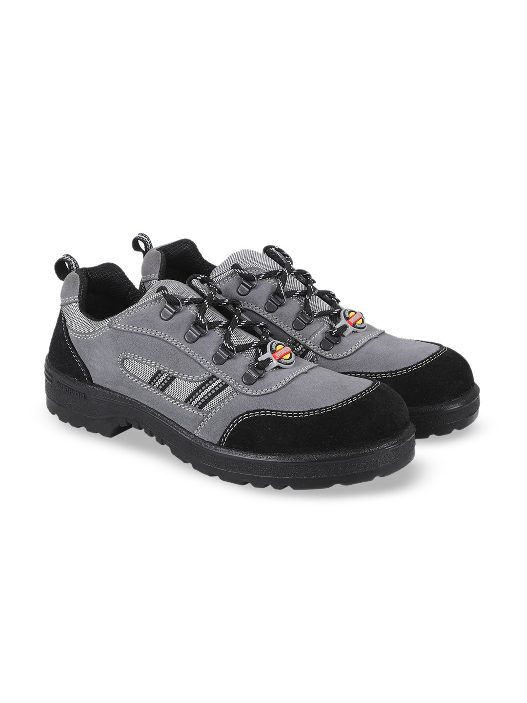 WARRIOR Men 7198-254 Grey Safety Shoe