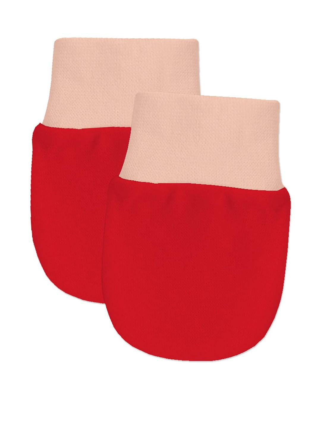 Adhigams Bubbly Bear Newborn Cotton Hand Gloves/Muthi/Hosiery Mittens Set