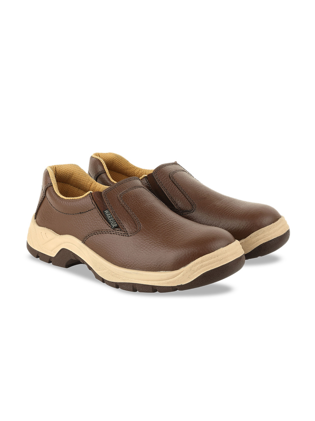 WARRIOR Men 3003-123 Brown Safety Shoe