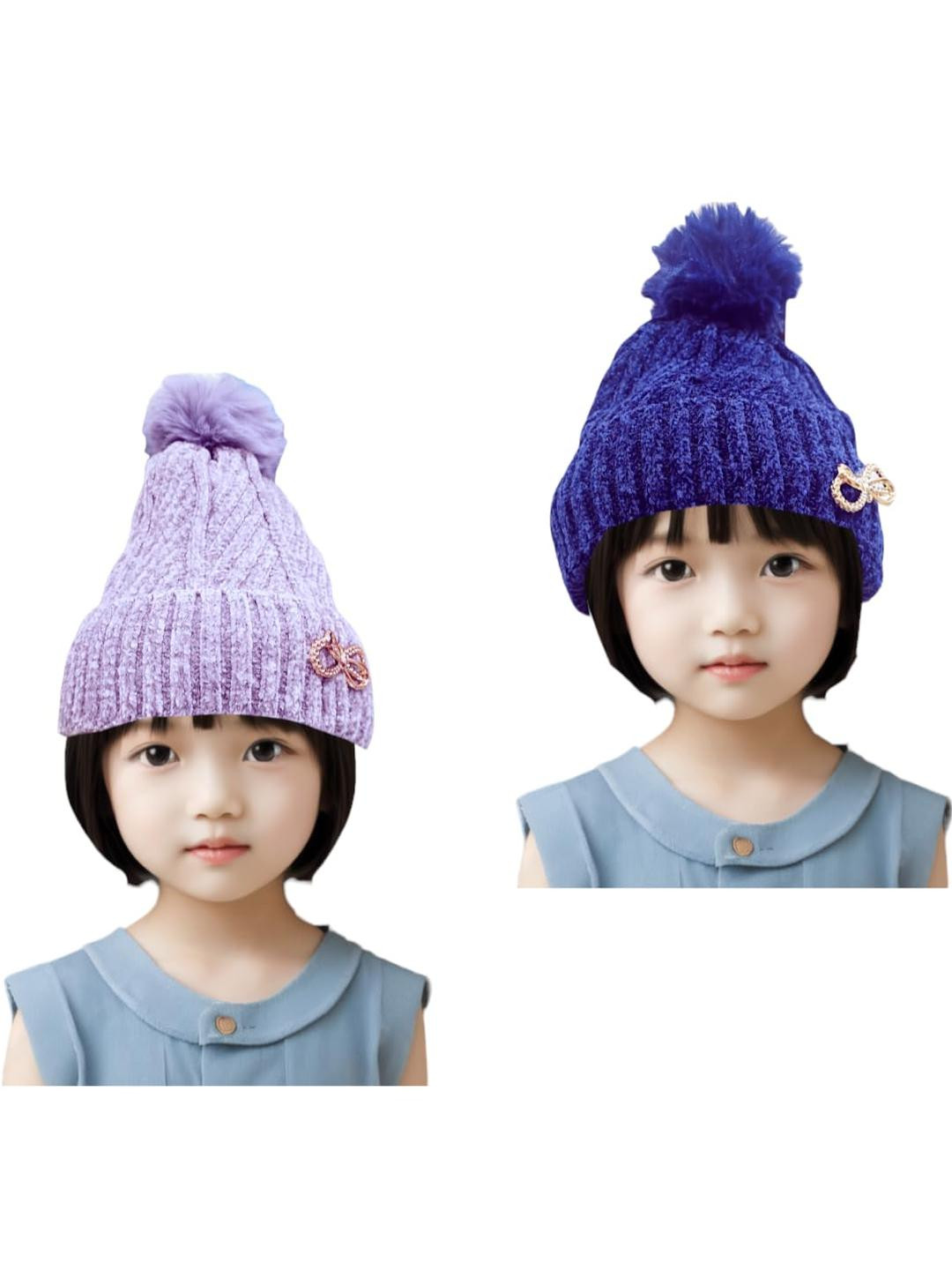Trubliz Kids-Unisex Navy Blue Hat