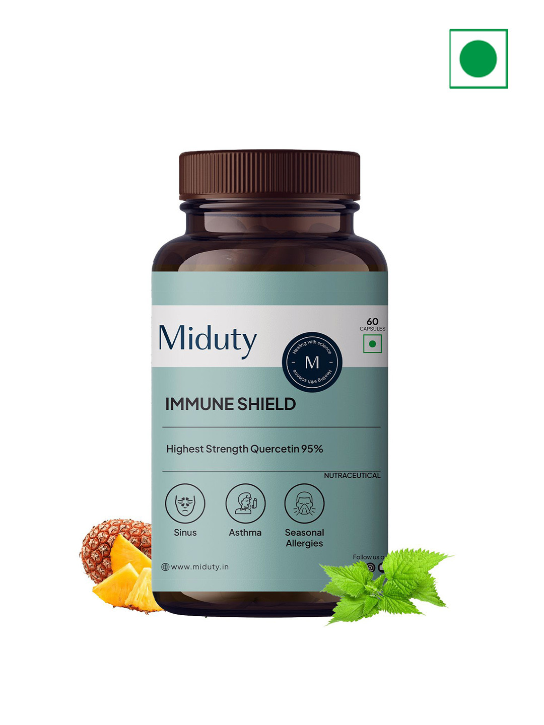 MIDUTY Immune Shield - 60 Capsules