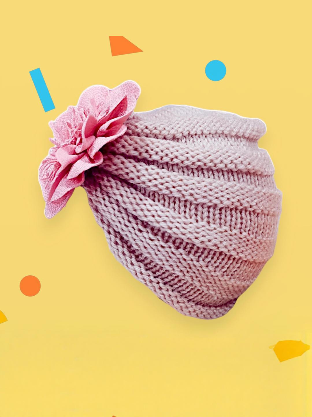 Trubliz Kids-Girls Peach Hat